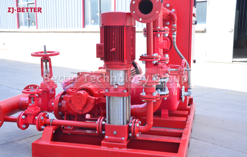 Fire pumps are used in fire water systems