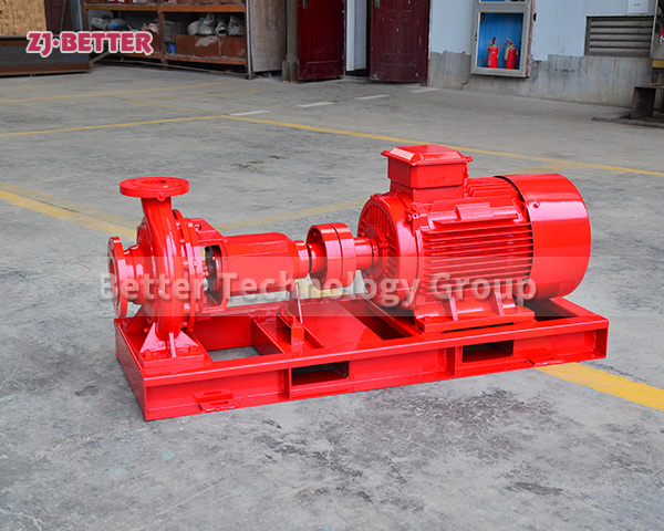 Horizontal fire pumps are mainly used for pressurized water delivery in fire protection systems
