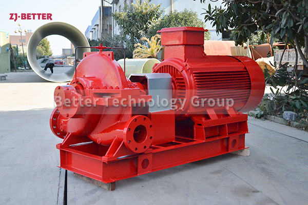 Introduction to the scope of application and structural characteristics of horizontal fire pumps
