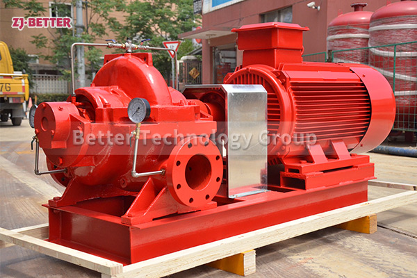Structural characteristics and scope of use of horizontal fire pumps