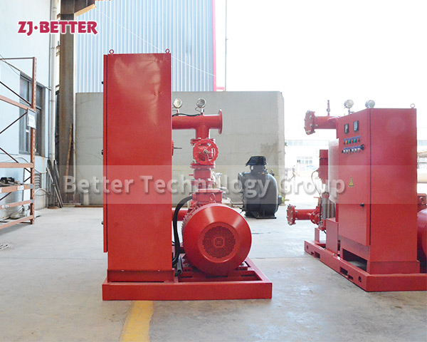 The fire pump is mainly a kind of pump equipment used for fire emergency