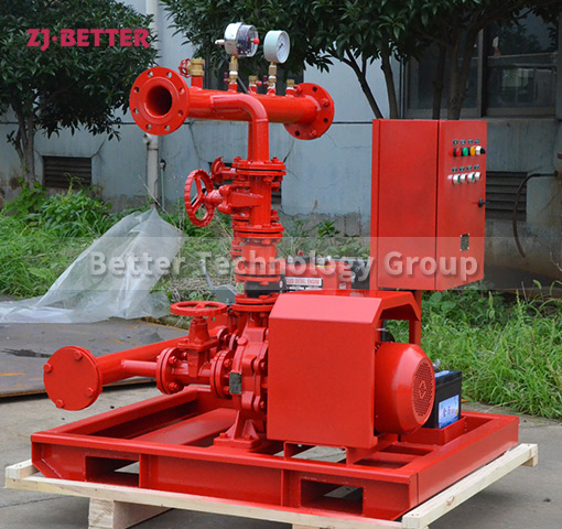 The fire pump set can meet the fire-fighting needs of different occasions