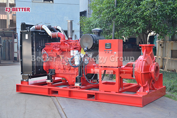 The function and components of diesel engine fire pump