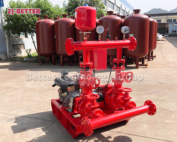 The system of diesel engine fire pump is safe and reliable