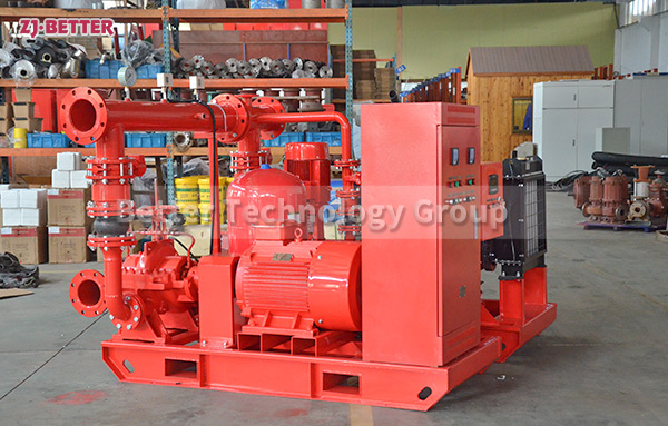 Diesel engine fire pump is a common fire extinguishing equipment