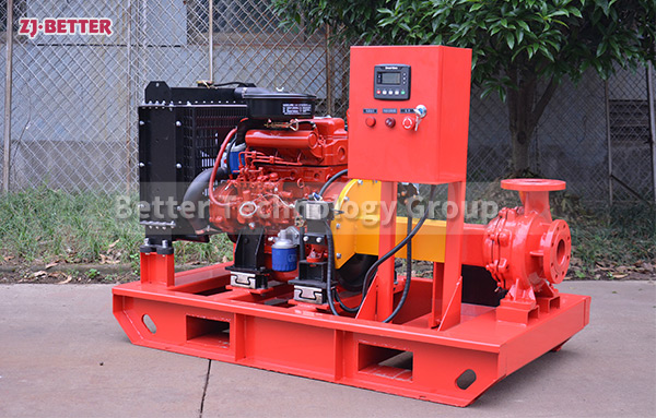 Diesel engine fire pump is a common fire extinguishing equipment