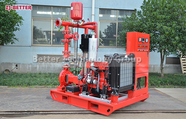 Diesel engine fire pump is suitable for unattended emergency water supply system