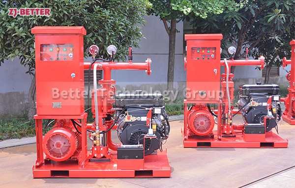 Diesel engine fire pump unit is reliable equipment