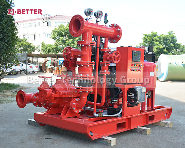 Diesel engine fire pumps are widely used in the field of fire protection