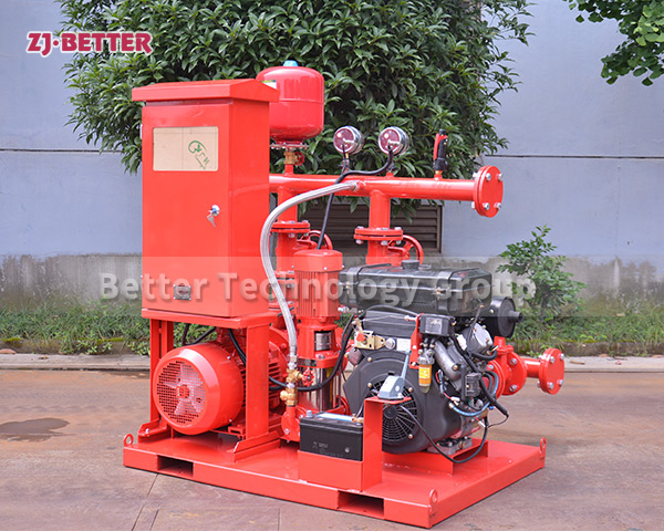 Diesel fire pump is a great helper in fire emergency