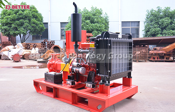 The advantage of the diesel engine fire pump is that it has a wide range of applications