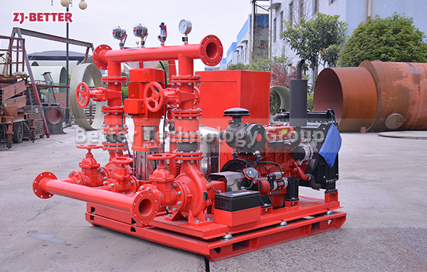 Working principle and application of diesel engine fire pump