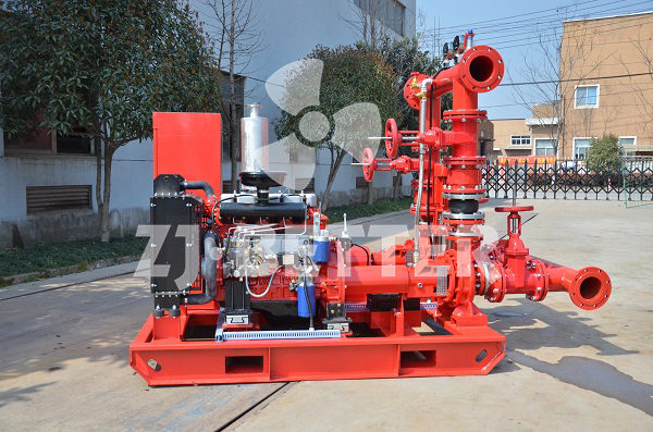 Use of EDJ fire pump