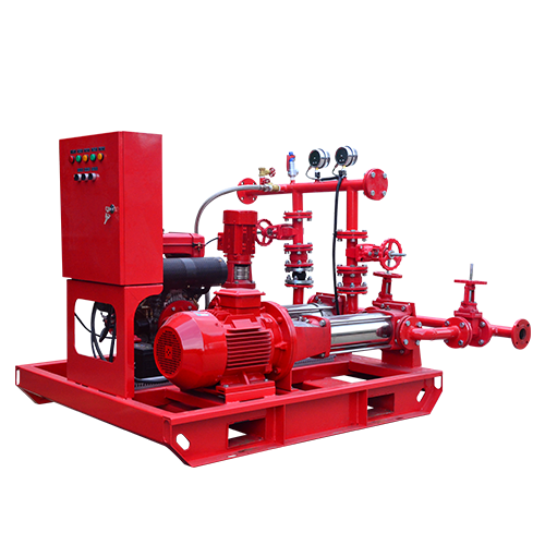 EDJ-CDL multistage fire fighting pump system