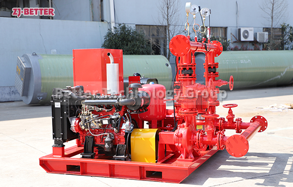 The EDJ Fire Pump System: a powerful and reliable firefighting equipment