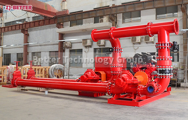 The Max Power-2000kw-10KV Split Case EDJ Fire Pump Set: Unparalleled Fire Suppression Performance