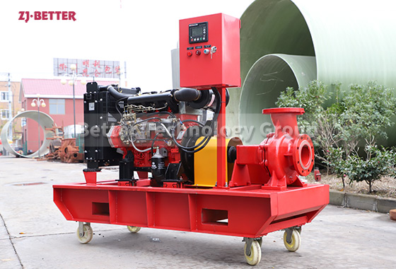 XBC-IS Diesel Engine Fire Pump with Wheels: An Ideal Choice for Efficient Fire Suppression