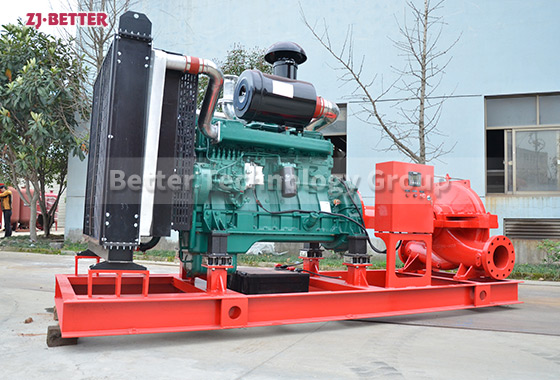 XBC-S 330KW Diesel Fire Pump: Reliable Emergency Fire Support with Efficient Performance