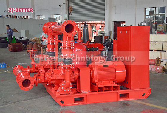 Choose the powerful firefighting equipment , choose EDJ Fire Pump System.