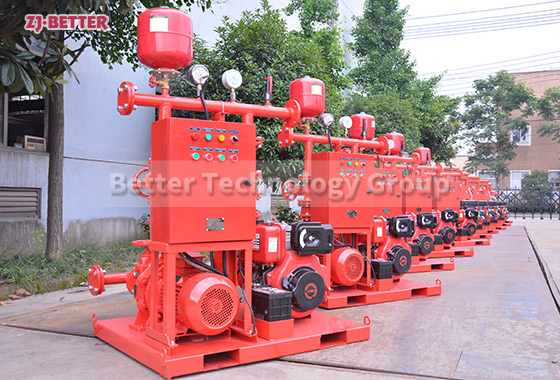 Uninterrupted Fire Protection with ED Dual-Power Fire Pump System