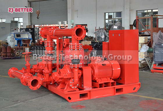 High-Quality and Reliable EDJ Dual-Power Fire Pump Sets