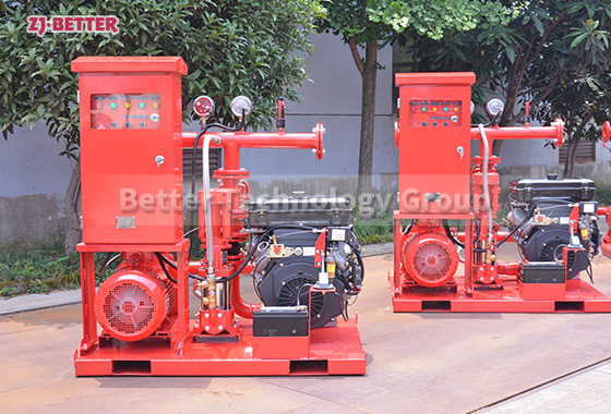 Improving Response Time of Building Fire Systems: Selecting EDJ Dual-Power Fire Pump Sets