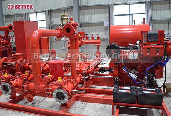 Design and Installation Essentials of EDJ-OTS Dual-Power Fire Pump Sets