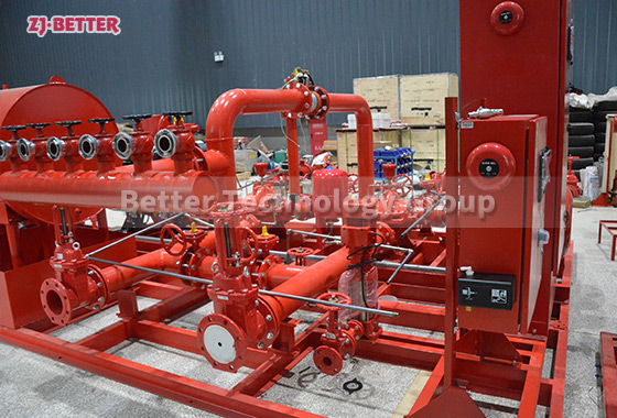 Design and Installation Essentials of EDJ-OTS Dual-Power Fire Pump Sets