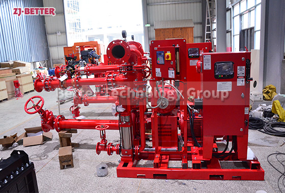 Understanding the Working Principles and Processes of EJ Dual-Power Fire Pump Sets