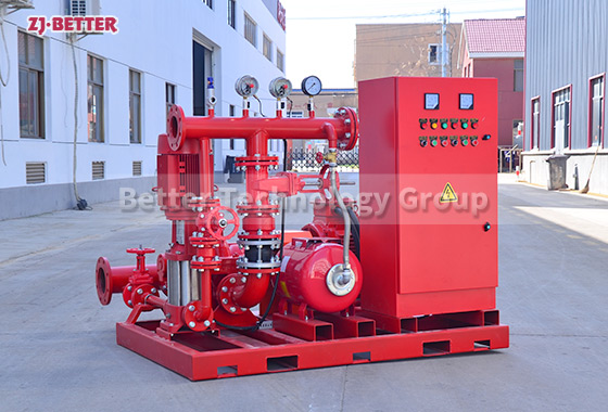 Design and Installation Essentials of EJ-OTS Fire Pump Sets