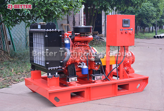 Ensure your safety with the XBC-IS Diesel Fire Pump Set.