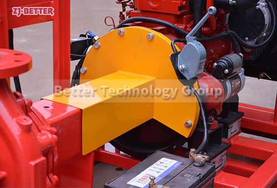 The XBC-IS Diesel Fire Pump Set with high performance.