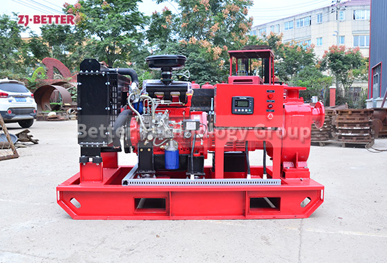 Diesel Engine Self-Priming Pump with High Efficency