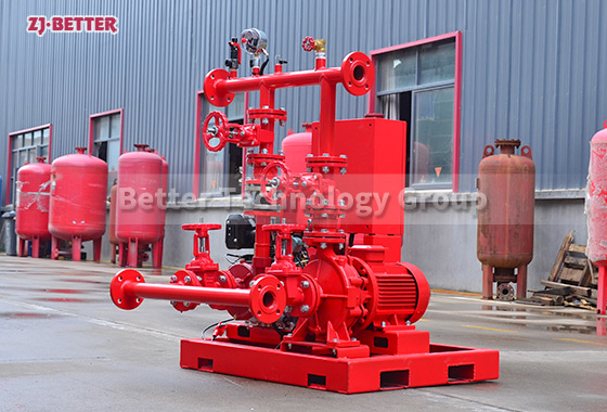 Versatile and Efficient: ED Dual-Power Fire Pump Technology