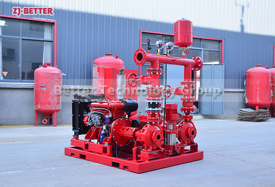 High-Quality and Reliable EDJ Dual-Power Fire Pump Sets