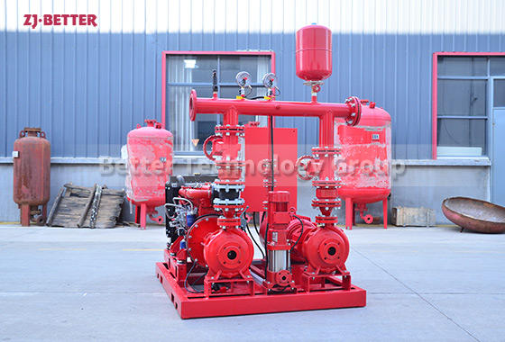 Cutting-Edge EDJ Fire Pump Set for Critical Fire Defense