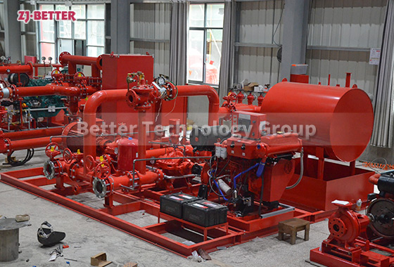 Technological Innovations of EDJ Dual-Power Fire Pump Sets