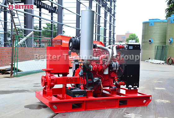 What maintenance is required for fire pumps?