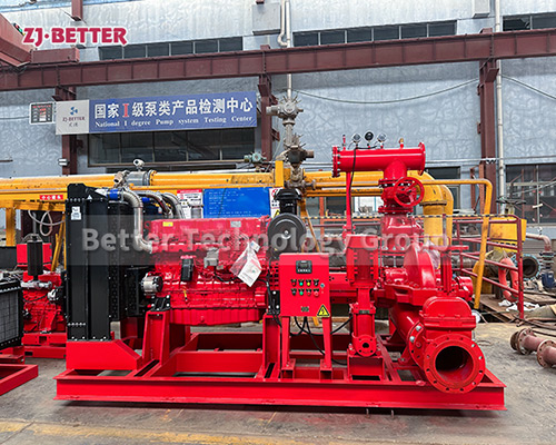 XBC-OTS 2000GPM 145PSR Powerful and Dependable: Diesel Fire Pump Systems
