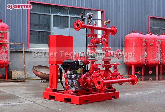 Efficient Fire Suppression with ED Fire Pump Systems