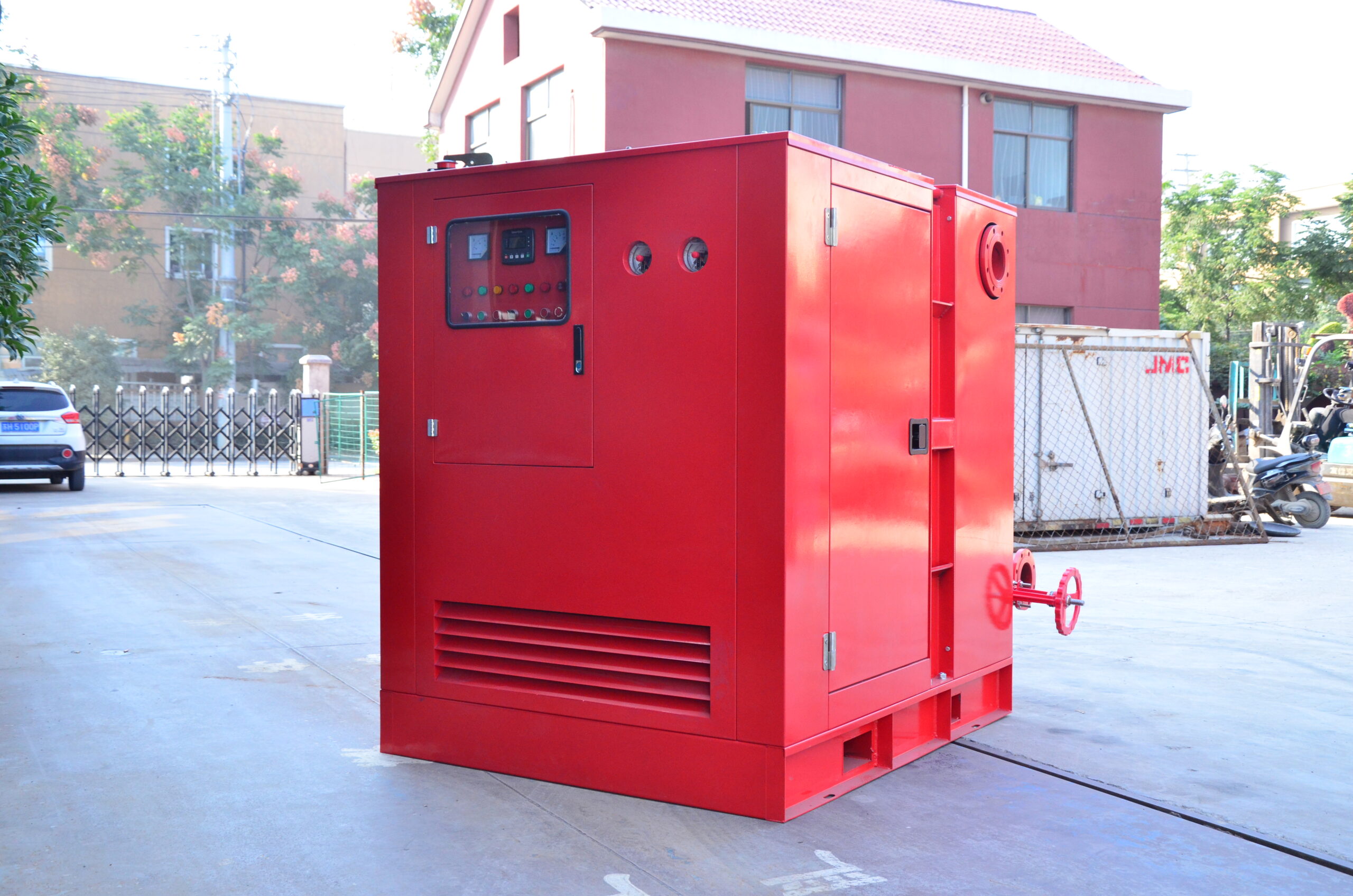 Are there specific regulations governing fire pump installation and operation?