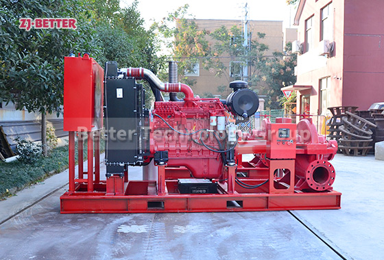 XBC-OTS 1500GPM 15PSR Diesel Fire Pump Systems: Always Ready to Respond