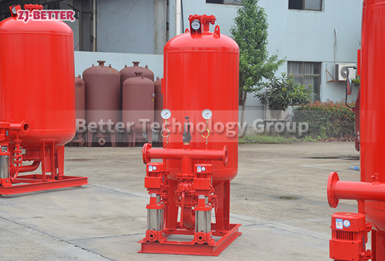 Improve Fire Suppression Capability with Pressure Stabilization Tanks