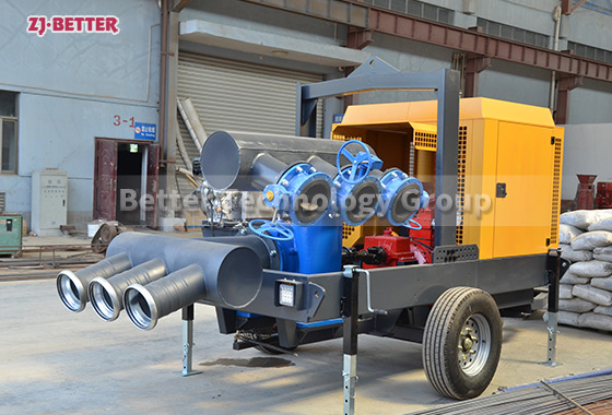 The Mobile Pump Truck with Mixed Flow Pump for your needs