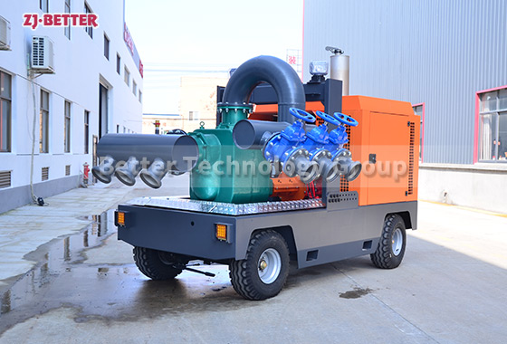 Versatile Mobile Pump Trucks with Self-Priming Pump for Any Situation