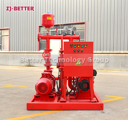 Efficient EDJ Fire Pump Group: The First Choice in Emergencies