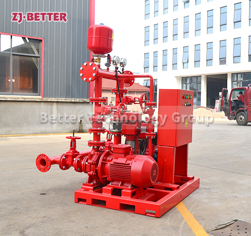 Efficient EDJ Fire Pump Group: The First Choice in Emergencies