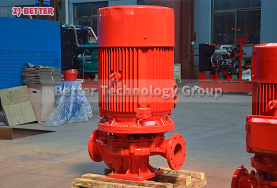 XBD 12.5-40G-L Vertical Single-stage Fire Pump: Your Safety Guardian on the Firefront
