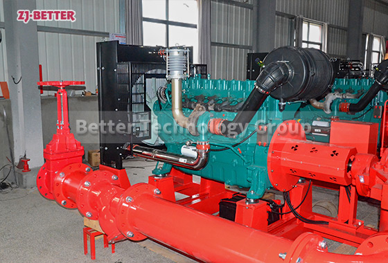 XBC-OTS 2000 GPM12bar Diesel Fire Pump Technology: Safety in Action