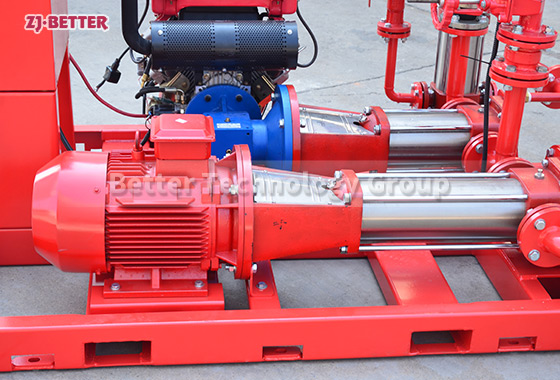 EDJ CDL type Fire Pumps Superior Fire Control Technology